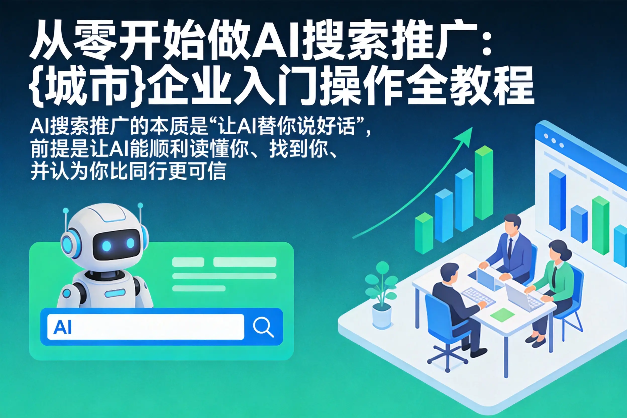 从零开始做AI搜索推广：辽宁企业入门操作全教程