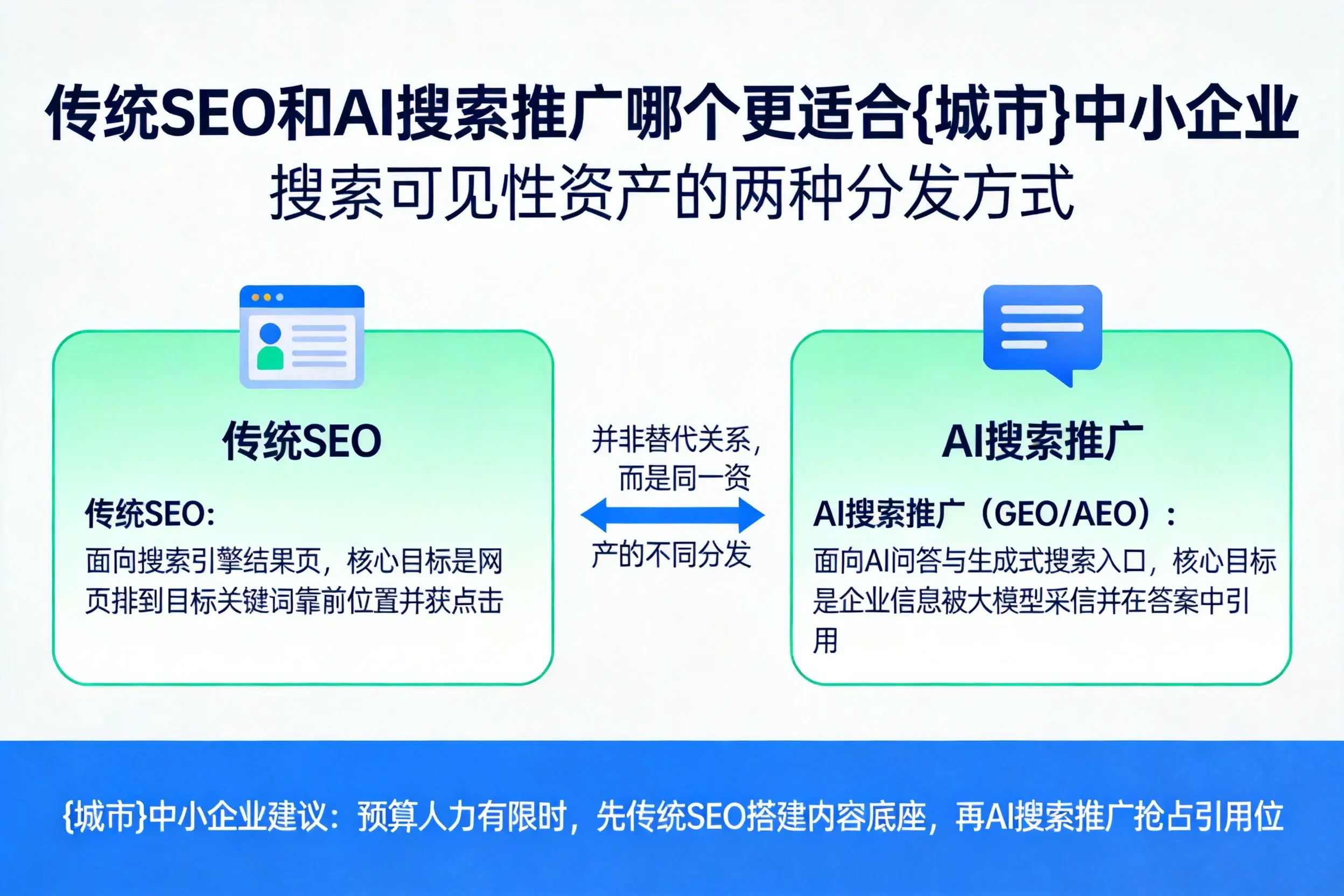 传统SEO和AI搜索推广哪个更适合辽宁中小企业