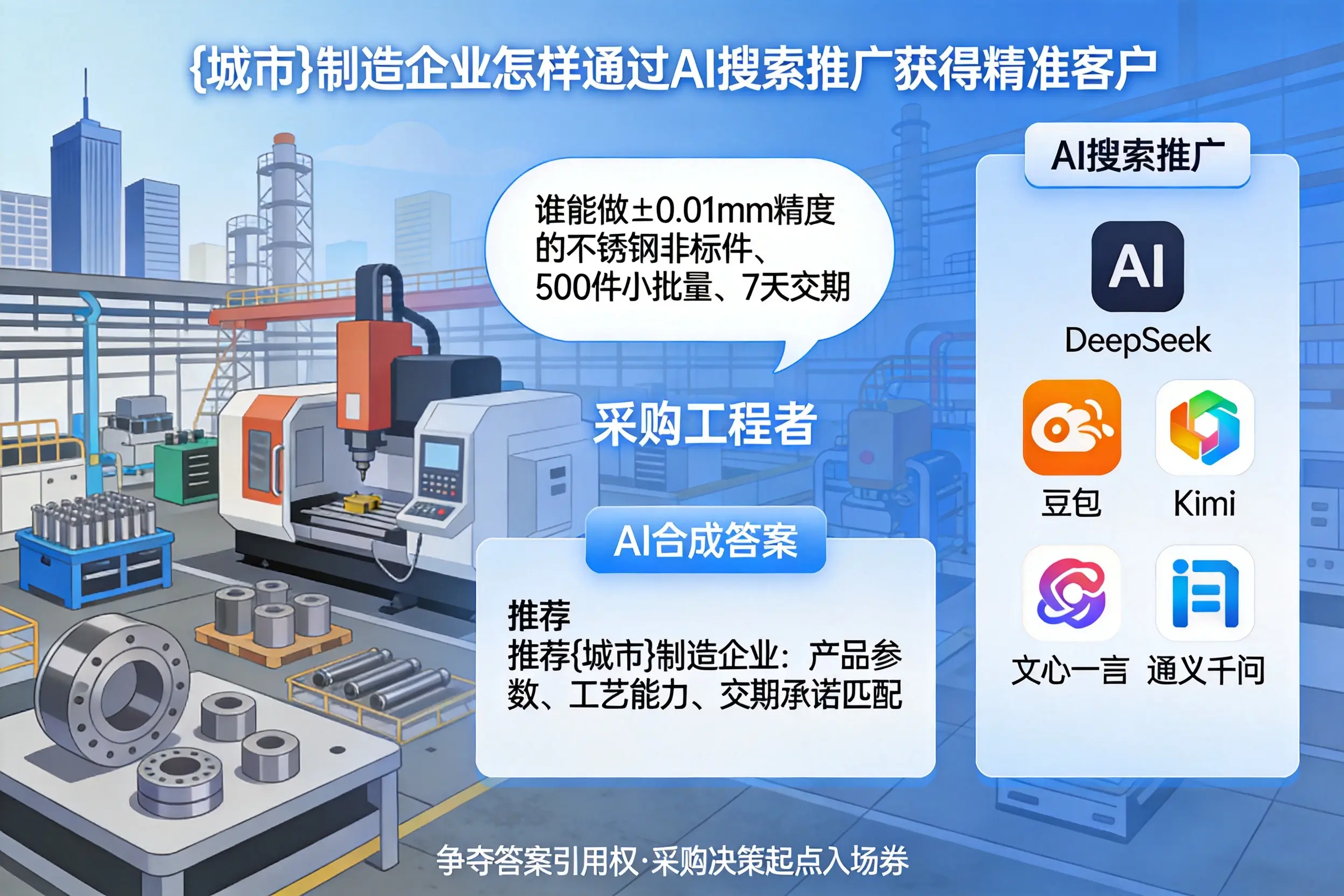 辽宁制造企业怎样通过AI搜索推广获得精准客户