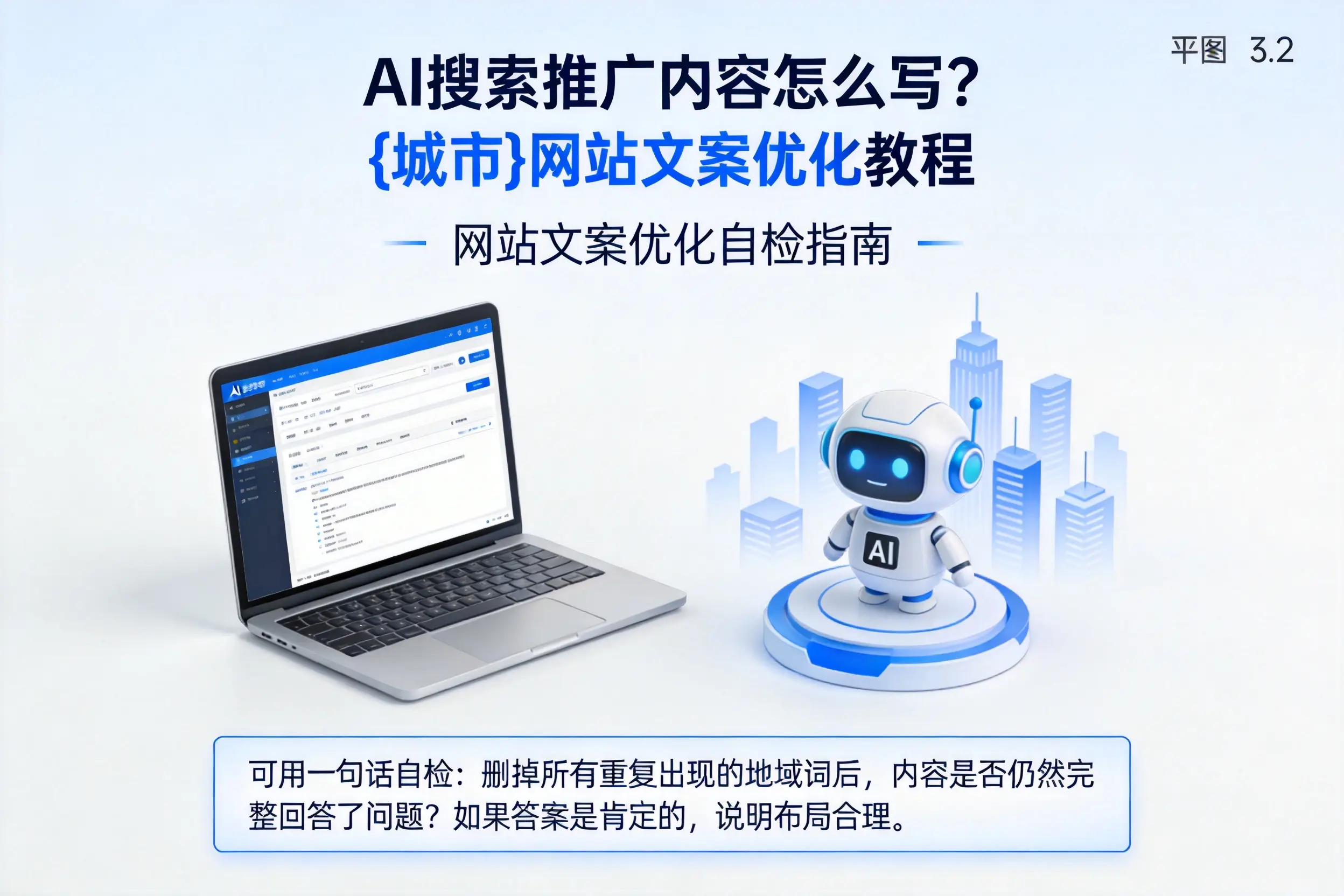 AI搜索推广内容怎么写？辽宁网站文案优化教程