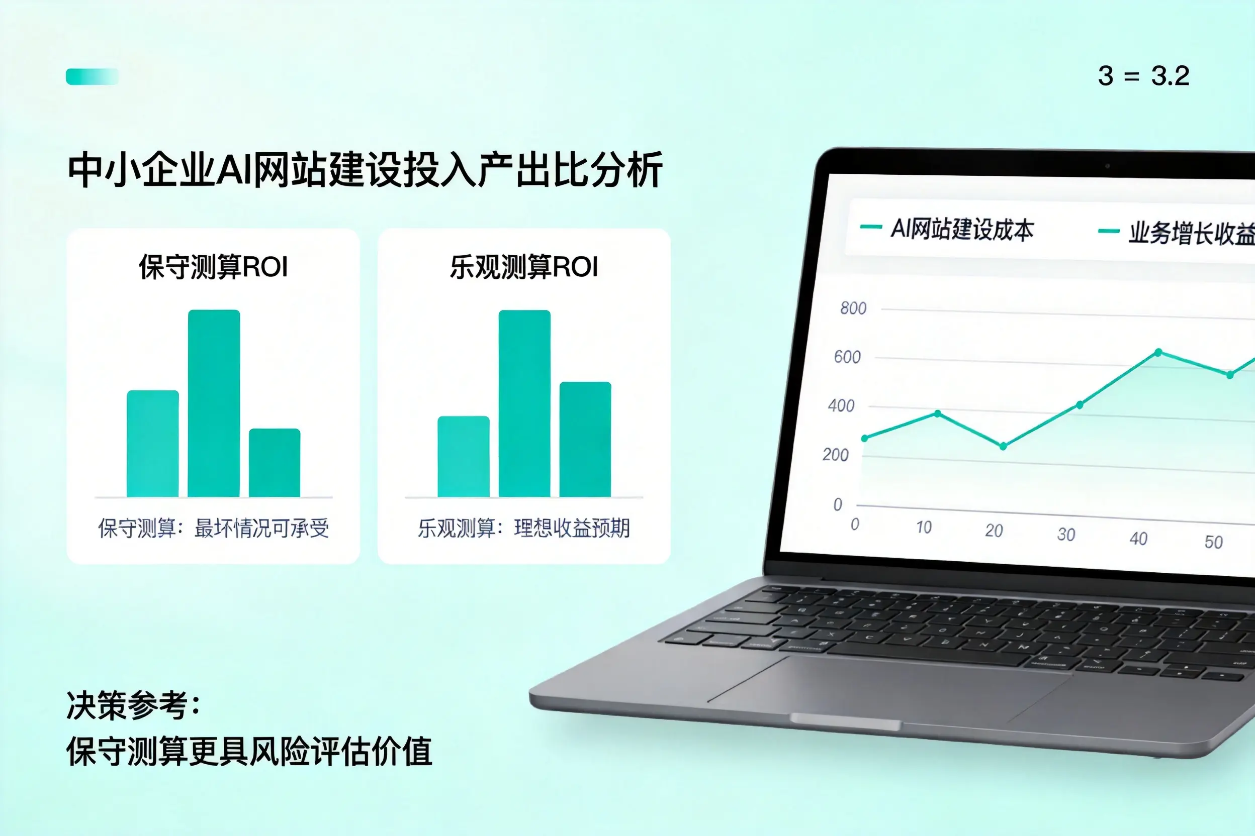 辽宁中小企业AI网站建设投入产出比怎么算？先看这份分析