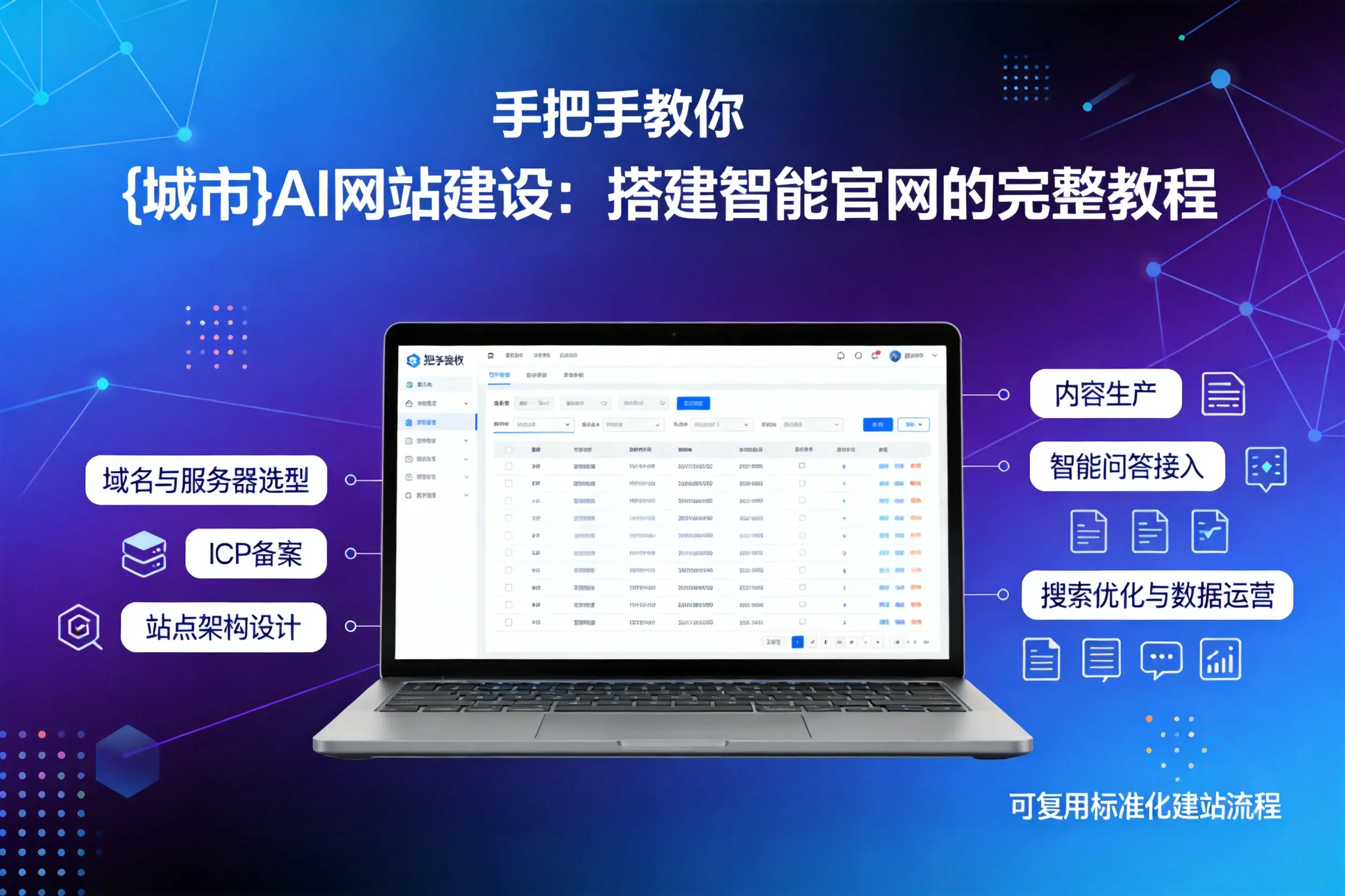 手把手教你辽宁AI网站建设：搭建智能官网的完整教程