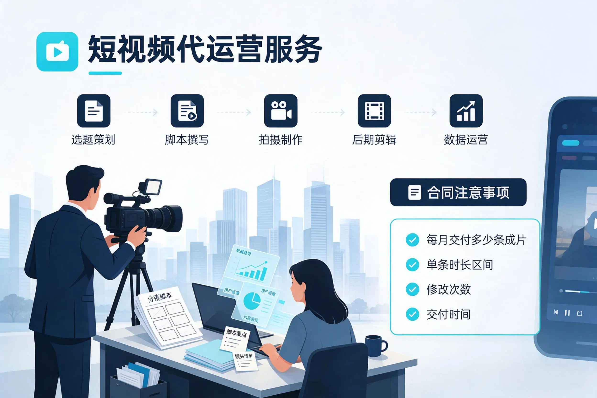 短视频代运营包含哪些服务？辽宁企业常见问题科普