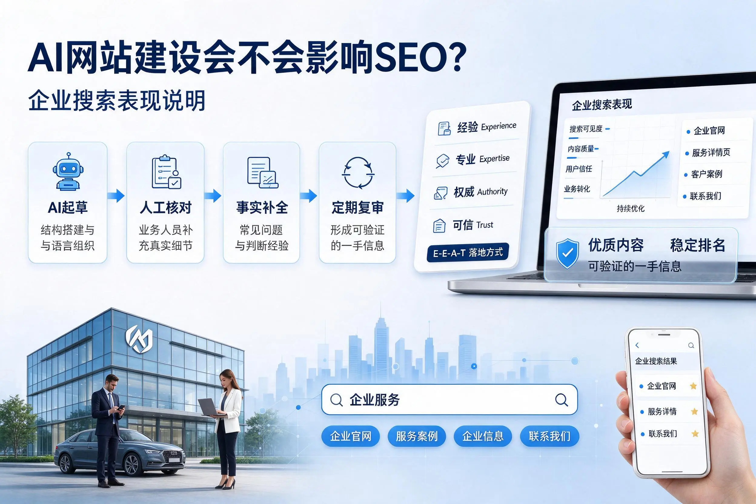 AI网站建设会不会影响SEO？辽宁企业搜索表现说明